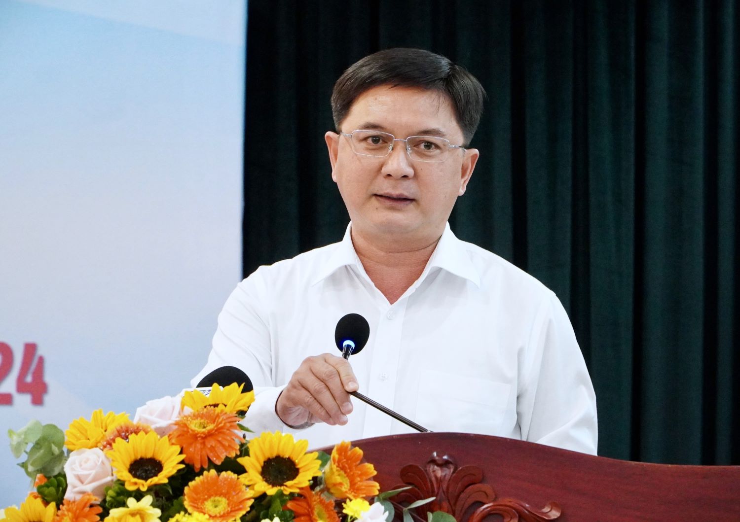 Mr. Nguyen Manh Cuong is the Head of the Propaganda and Mass Mobilization Department of the Ho Chi Minh City Party Committee. Photo: BAO PHUONG