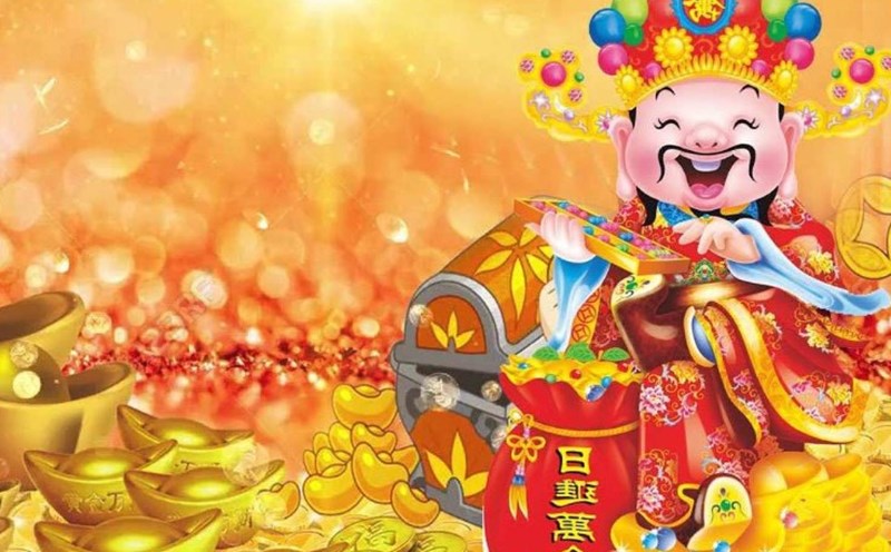 Vietnamese people have the habit of buying gold for luck on God of Wealth's day. Photo: Internet