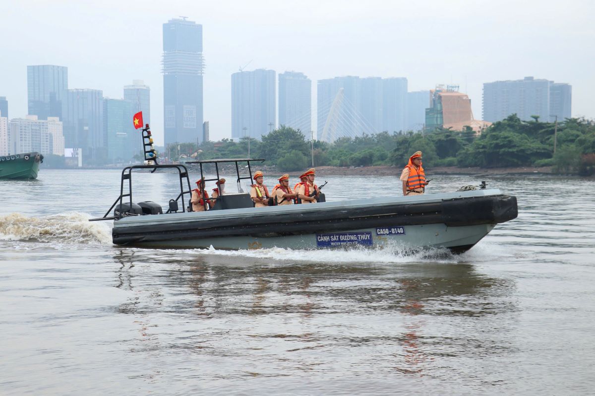 During the Lunar New Year 2025, Ho Chi Minh City had 13 road traffic accidents. Photo: PC08