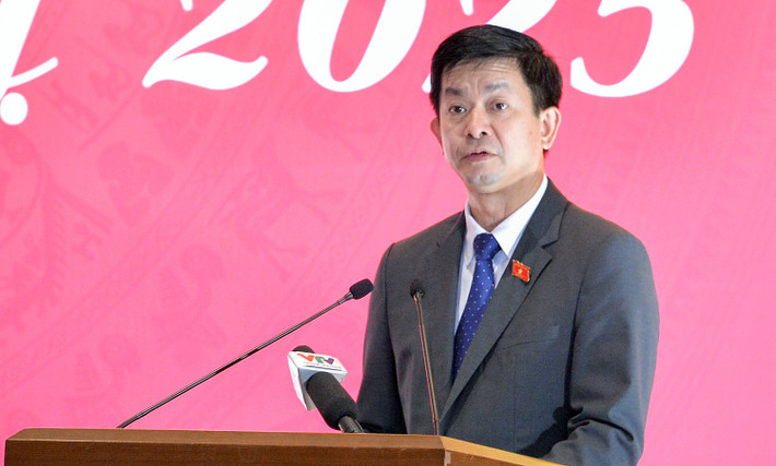 Secretary General of the National Assembly and Head of the National Assembly Office Le Quang Tung said that the National Assembly Office has focused highly on preparations for the 9th Extraordinary Session. Photo: Ho Long.