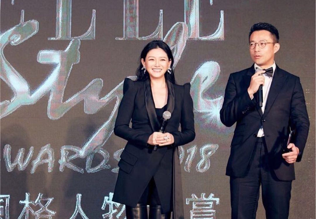 Tu Hy Vien tham du Le trao giai Elle Style Awards 2018. Anh: Instagram nhan vat 