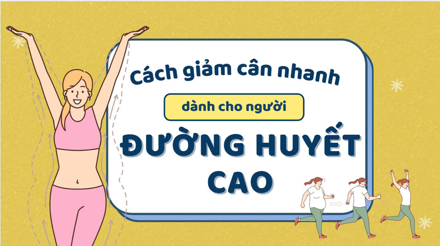 How should people with high blood sugar lose weight?