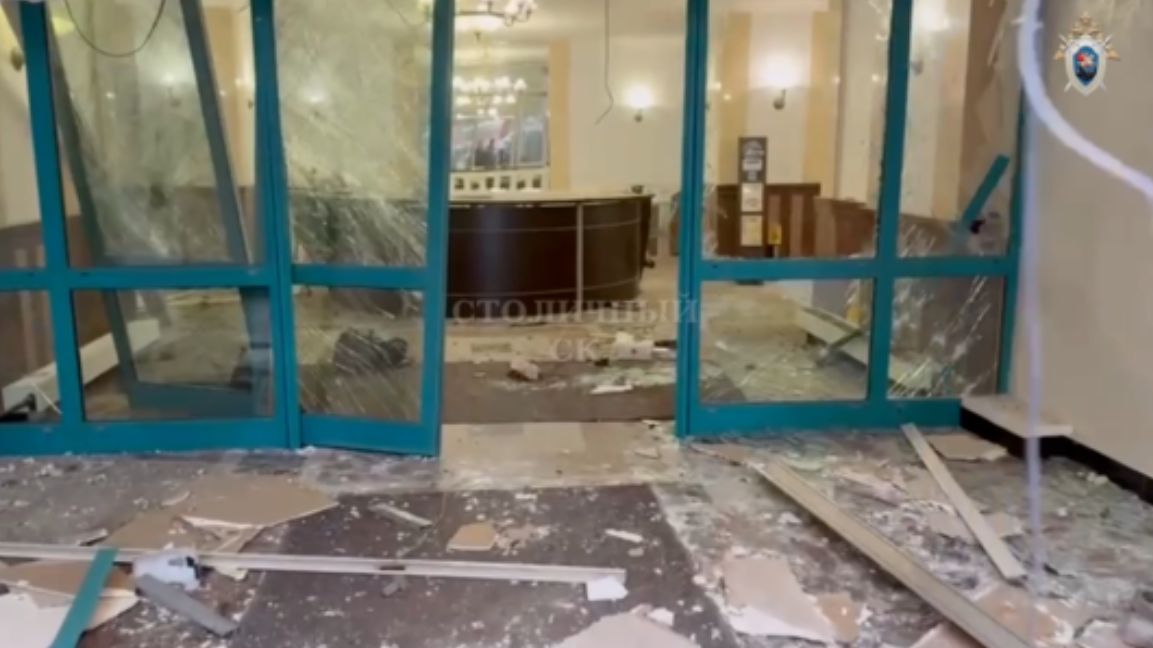The scene of the explosion at an apartment building in Moscow, Russia. Photo: Russian Investigative Committee