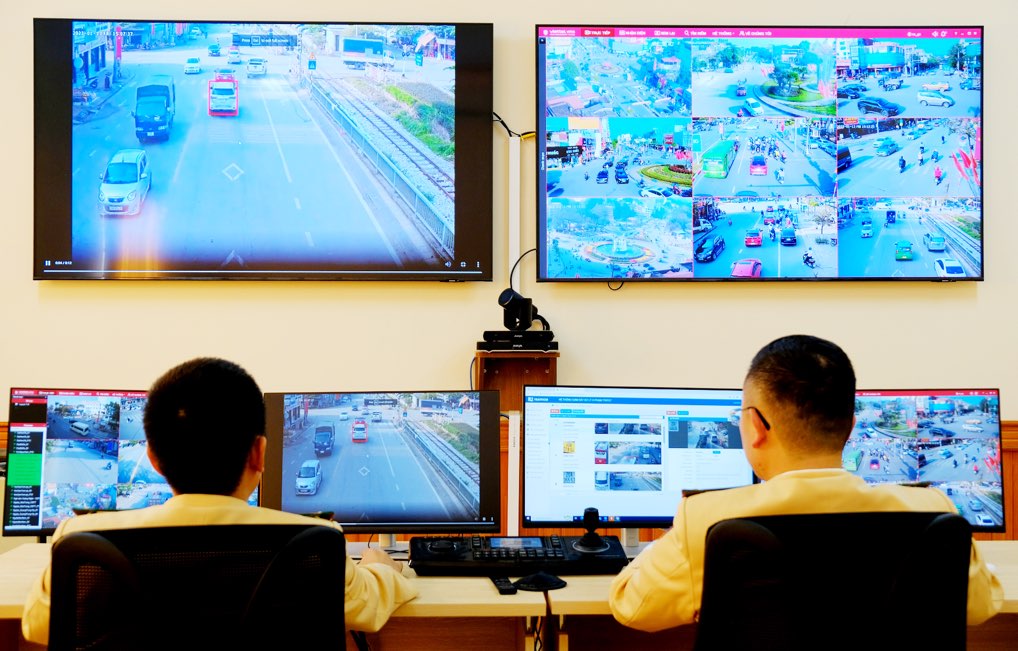 The number of traffic violations during the 2025 Lunar New Year holiday decreased compared to last year. Photo: Hoai Anh.