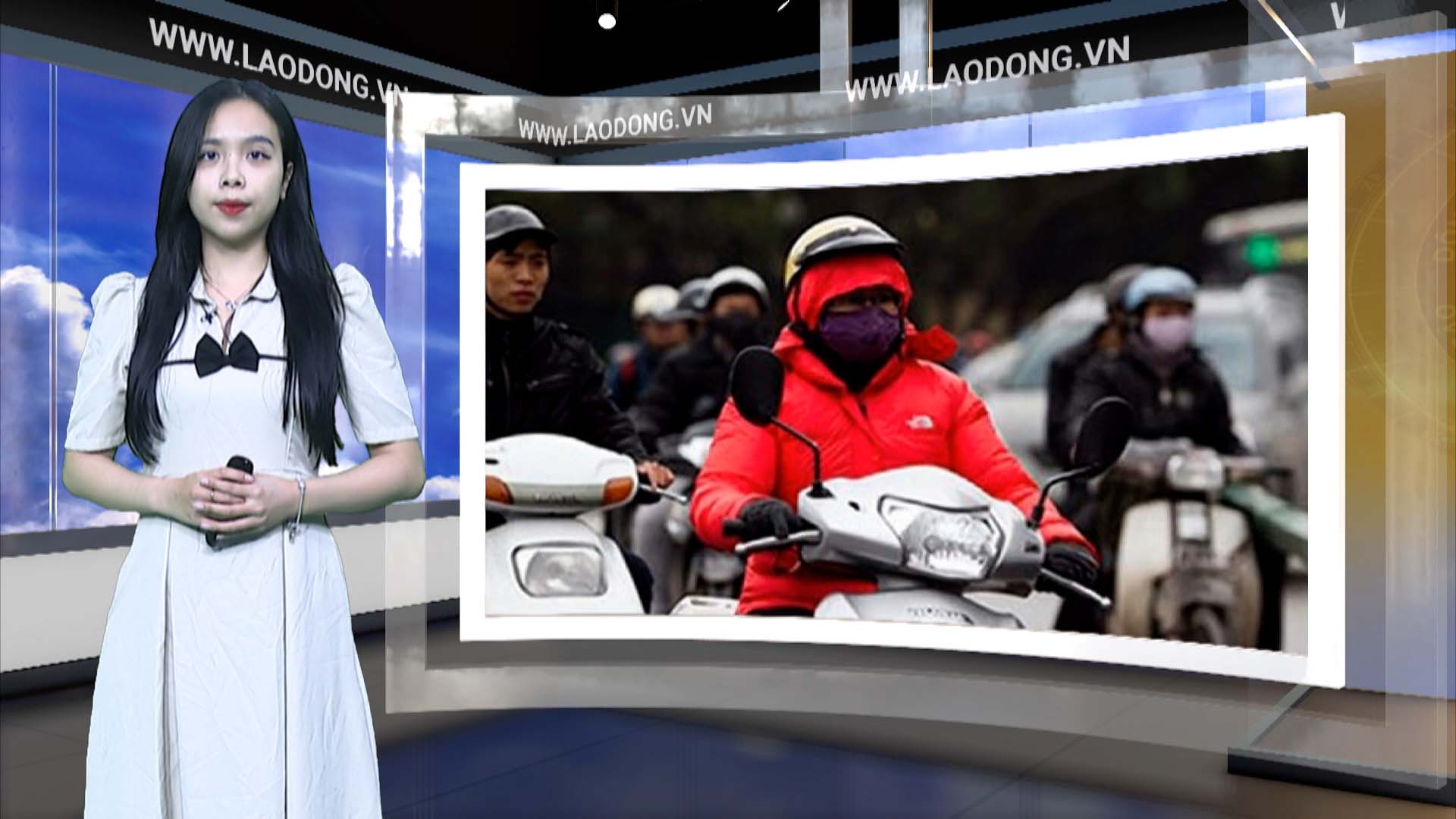 Latest weather forecast 4.2: Cold air causes strong rain and cold in the North. Heavy rain in the Central region.