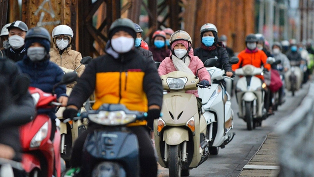 Du bao thoi tiet ngay mai Bac Bo va Trung Bo ret dam. Anh: LDO 