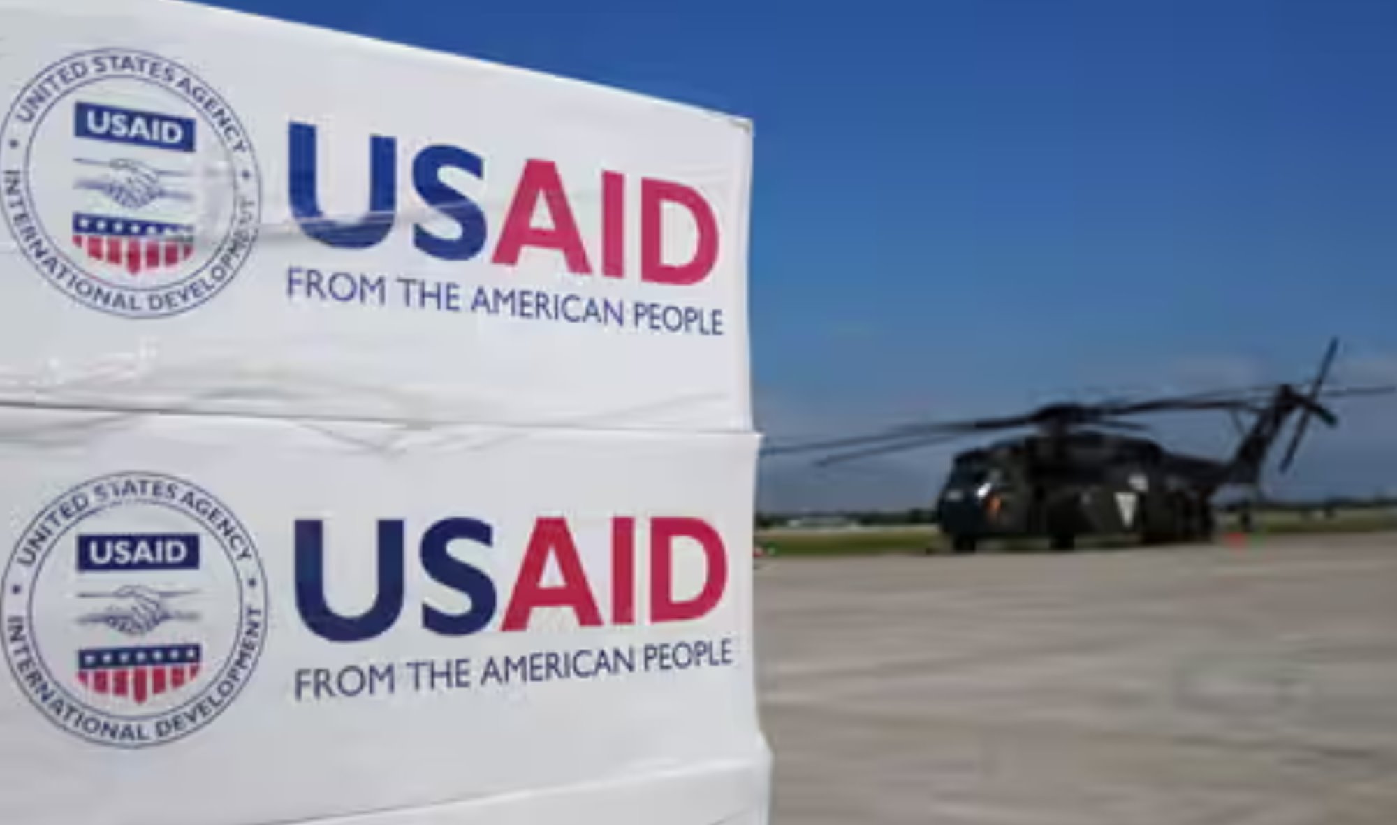 Aid from the United States Agency for International Development (USAID). Photo: USAID
