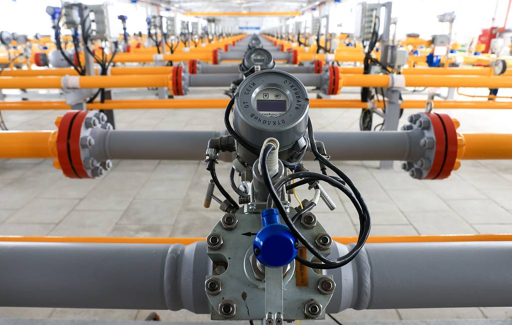 Gas reserves in the EU are falling rapidly. Photo: TASS