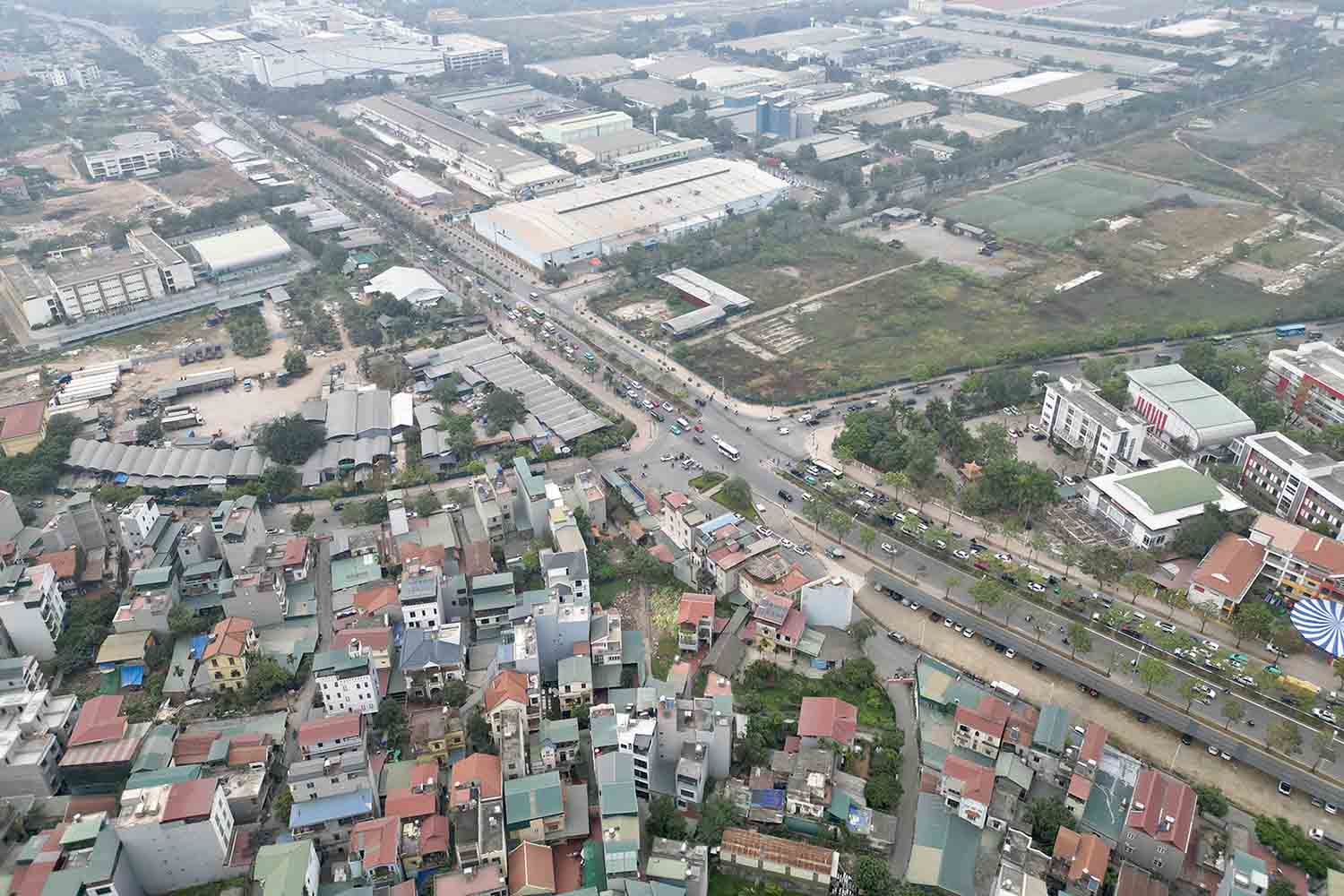 Hà Nội điều chỉnh quy hoạch khu nhà ở tại Thạch Bàn, Long Biên. Ảnh: Hữu Chánh