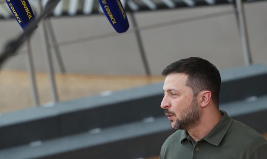 Tổng thống Ukraina Volodymyr Zelensky. Ảnh: Xinhua