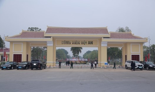 Việc thanh tra Dự án Công viên Hội An là theo kế hoạch. Ảnh: Lê Hợi