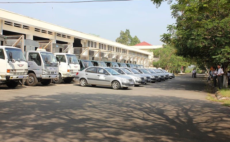 Dong Nai Type I Driver Training and Testing Center. Photo: Dong Nai Department of Transport Information Portal