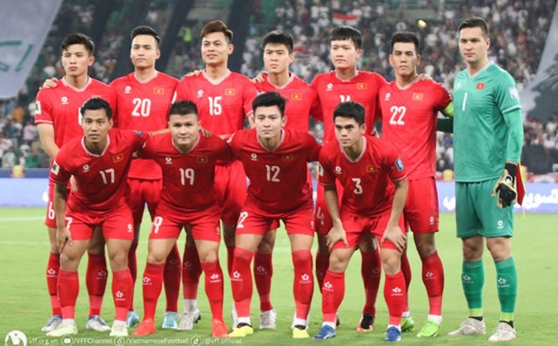 The Vietnam team is in Group F of the 3rd qualifying round of the 2027 Asian Cup. Photo: VFF