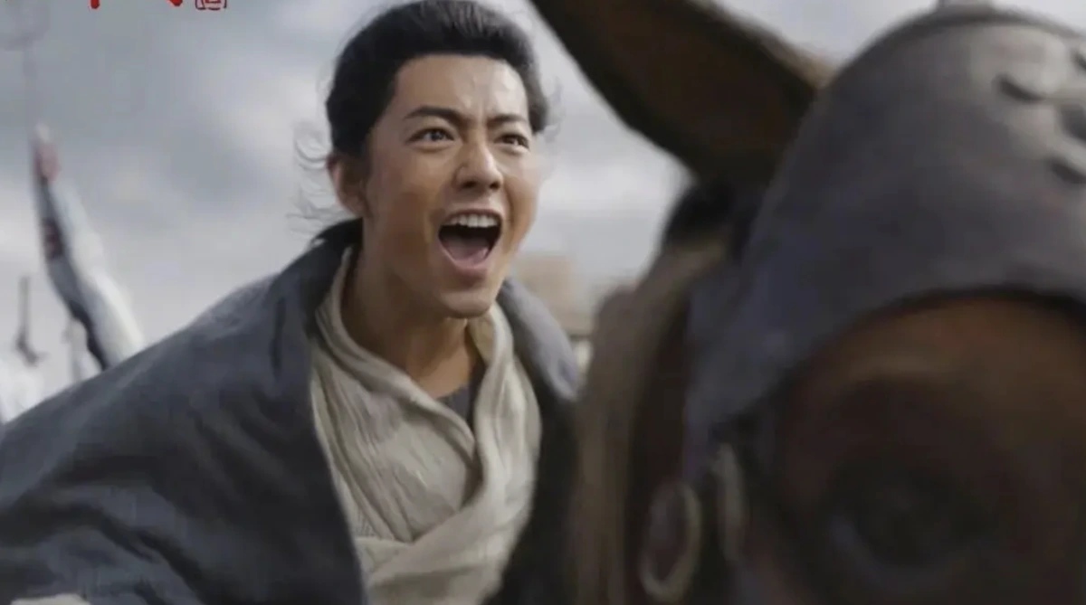 Xiao Zhan plays "The Legend of the Condor Heroes". Photo: Producer.