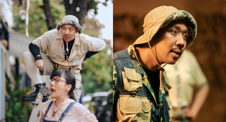 Tran Thanh participates in acting in The Four Guardians. Photo: Producer