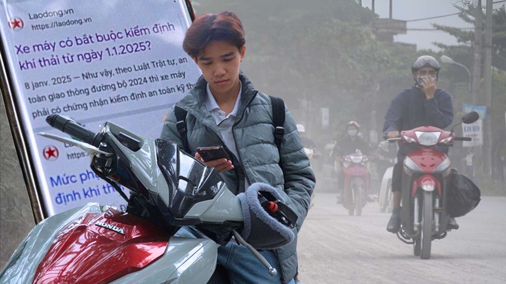 Not yet tested motorbike emissions, people think more time