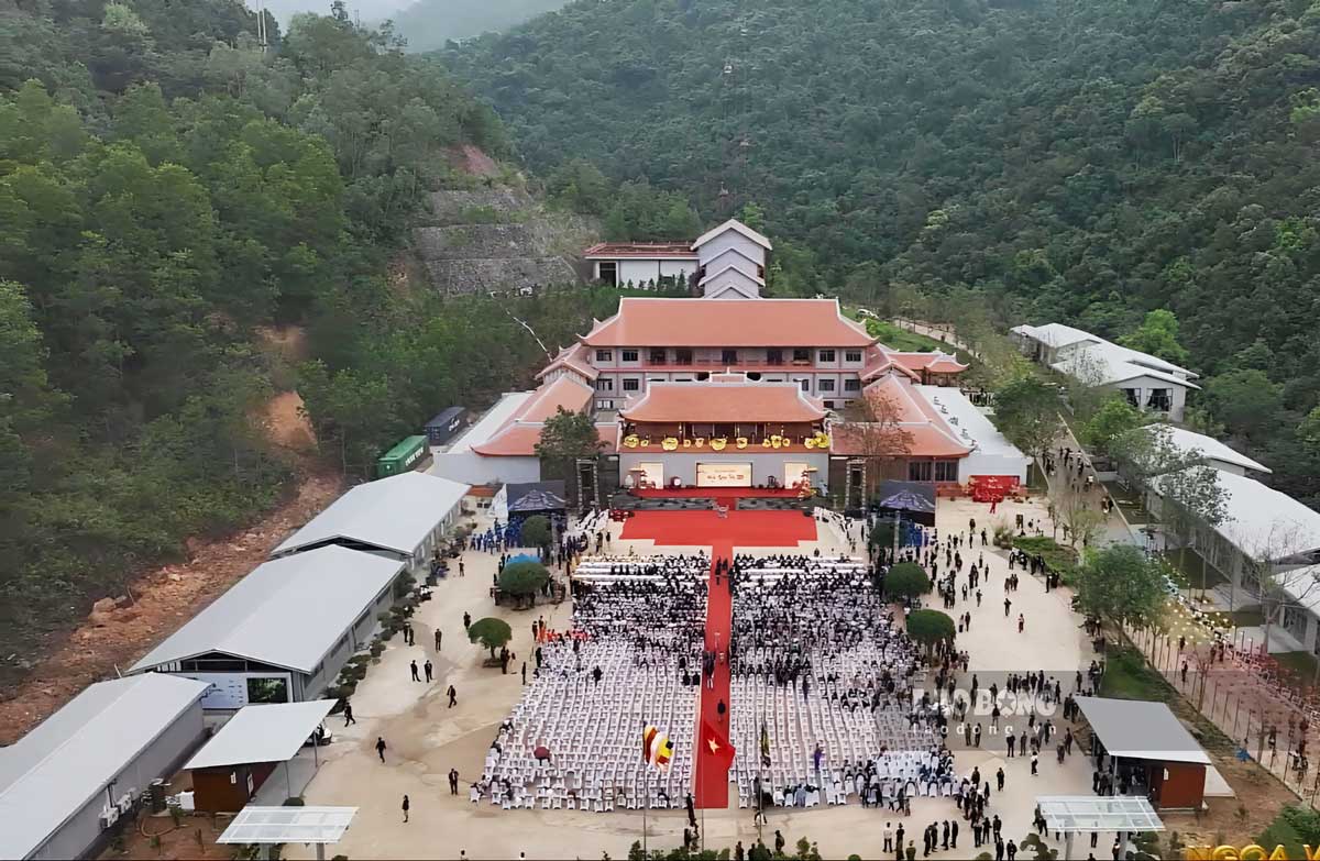 Những điểm tâm linh lớn ở Quảng Ninh chuẩn bị khai hội