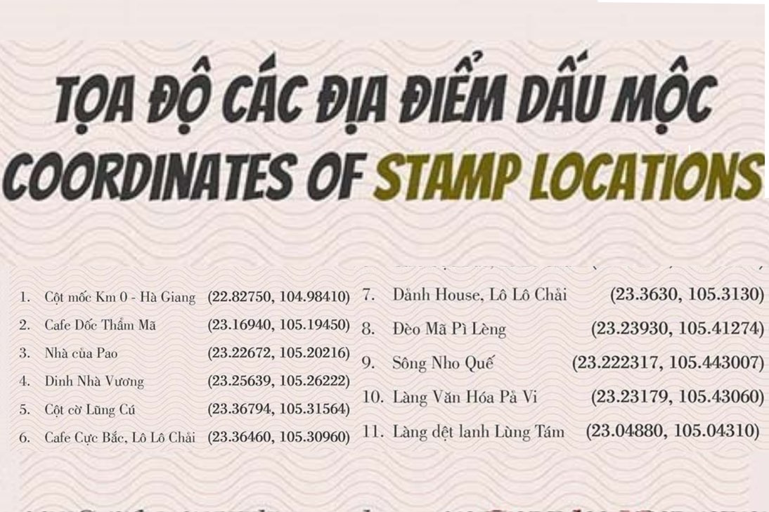 Cac dia diem du lich noi tieng tai Ha GIang hien co dau moc. Anh: Quang Huy.