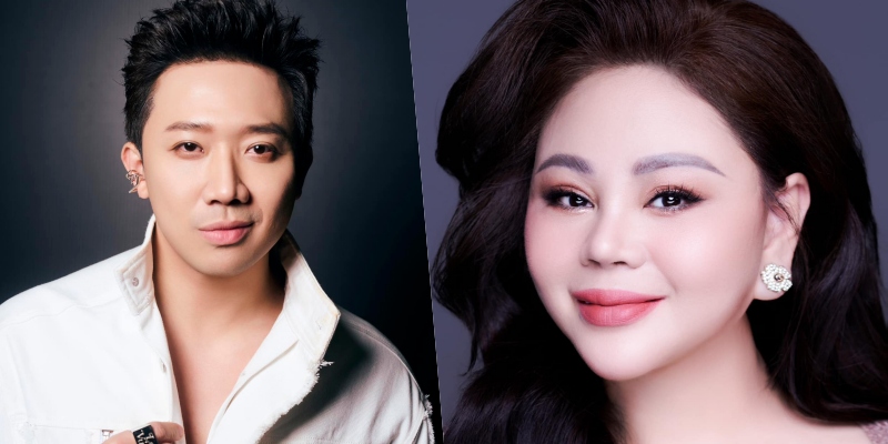 Tran Thanh and Le Giang have a close relationship. Photo: Facebook character.