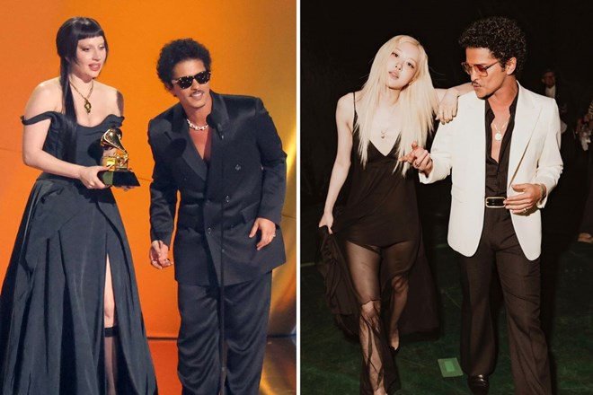 Chiến thắng toàn diện của Bruno Mars với Lady Gaga và Rosé