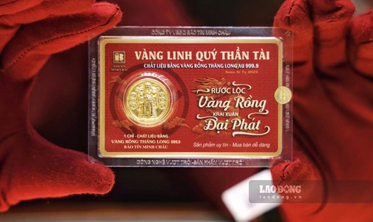 Cận cảnh các sản phẩm vàng đặc biệt trong dịp vía Thần Tài