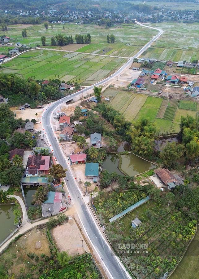 Tong chieu dai toan tuyen thuoc du an la 35,35 km. Trong do, phan tuyen duong trong pham vi noi thi TP Dien Bien Phu dai 5,78 km gom 7 doan tuyen; phan ngoai pham vi do thi dai 29,57 km gom 1 tuyen chinh va 5 tuyen nhanh.