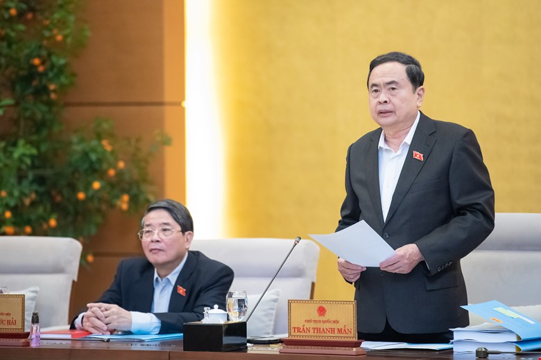 The National Assembly Chairman said that at the 42nd Session, the National Assembly Standing Committee will give opinions on personnel work according to its authority. Photo: Quochoi.vn.