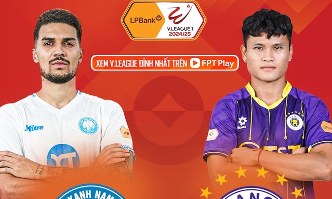 Link xem trực tiếp bóng đá Nam Định vs Hà Nội tại vòng 13 V.League