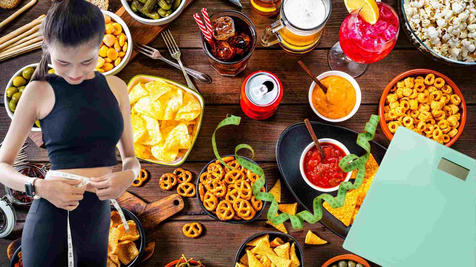 Eating salty foods can hinder the weight loss process. Graphics: Ha May