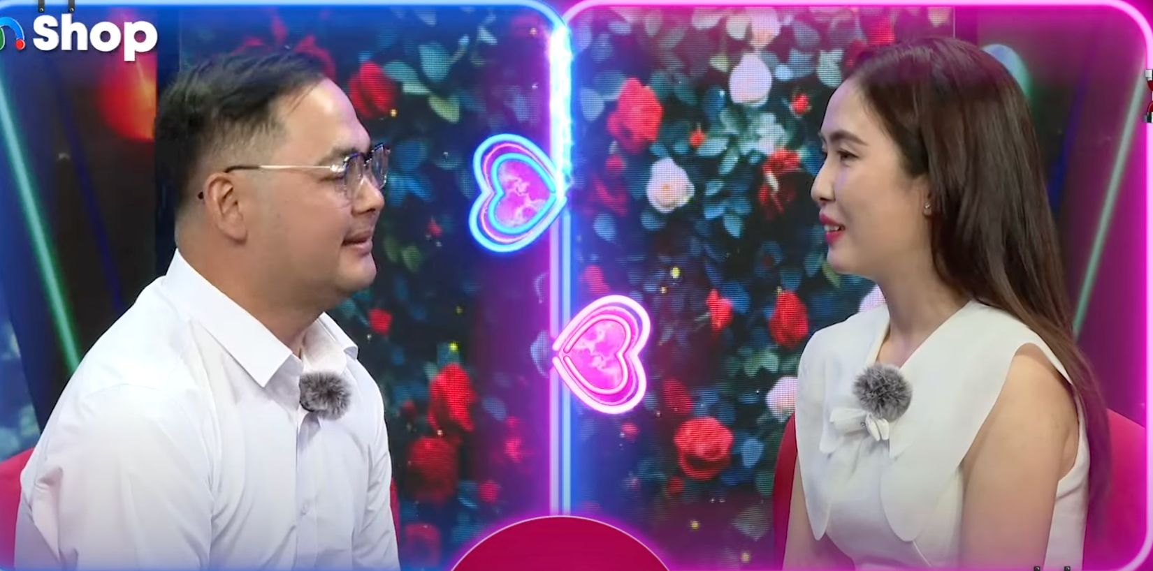 Couple at "You want to date". Photo: Producer.