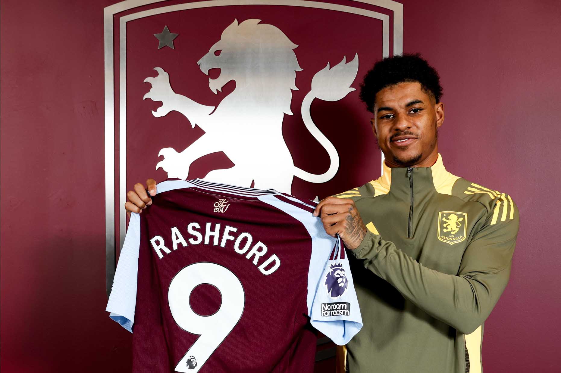 Marcus Rashford sẽ phải tự sinh, tự diệt khi không còn trong vòng tay của Man United nữa. Ảnh: Aston Villa FC