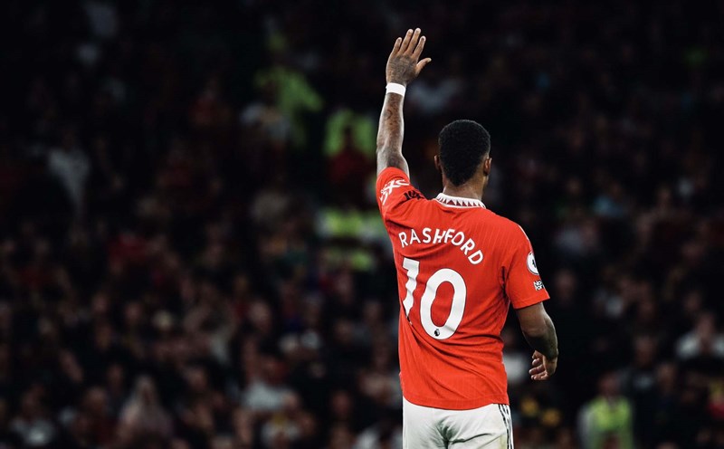 Marcus Rashford has left Man United after more than 20 years with the club since he was a child player. Photo: Manchester United
