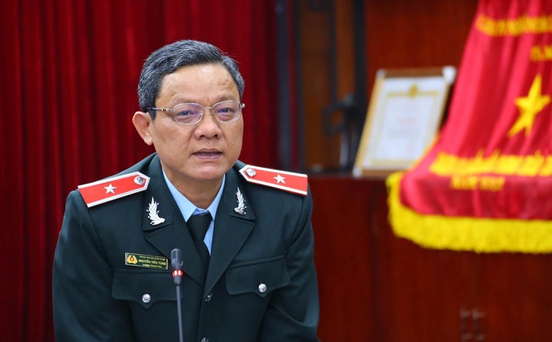 Chief Inspector of the Ministry of Labor, Invalids and Social Affairs Nguyen Tien Tung and 4 officers of the Ministry Inspectorate asked to retire before the age to facilitate the arrangement and streamlining the apparatus. Photo: Phuong Anh/thanhtra.com.vn
