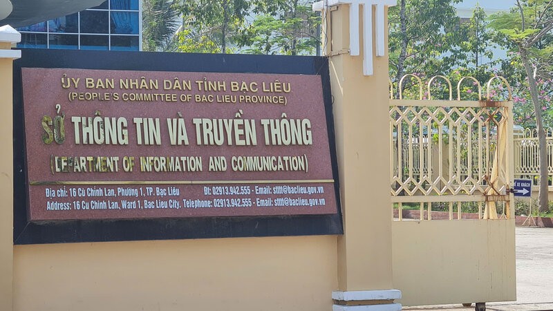 Sở Thông tin Truyền thông Bạc Liêu, đơn vị thuộc diện sáp nhập vào các sở khác. Ảnh: Nhật Hồ