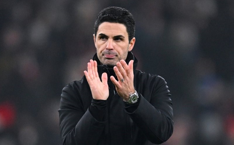 Coach Mikel Arteta was disappointed with Arsenal's transfer window. Photo: AFC