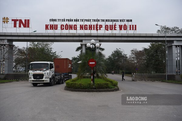 KCN Que Vo III (Bac Ninh). Anh: Tran Tuan