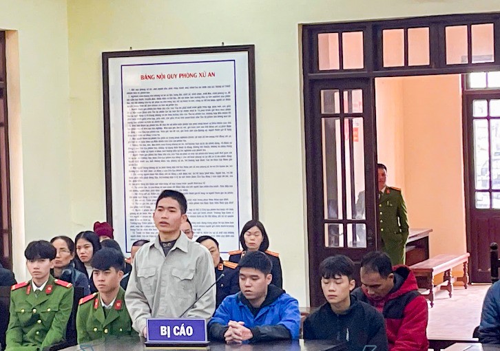 Tòa án Nhân dân huyện Nam Sách, Hải Dương vừa xét xử 3 đối tượng về tội Lừa đảo chiếm đoạt tài sản. Ảnh: Cổng TTĐT huyện Nam Sách