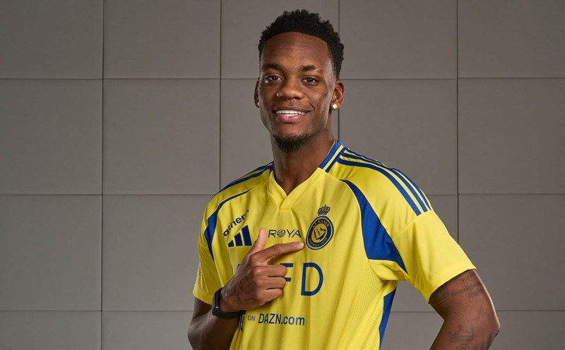 Jhon Duran was a big surprise in the winter transfer market. Photo: Al Nassr