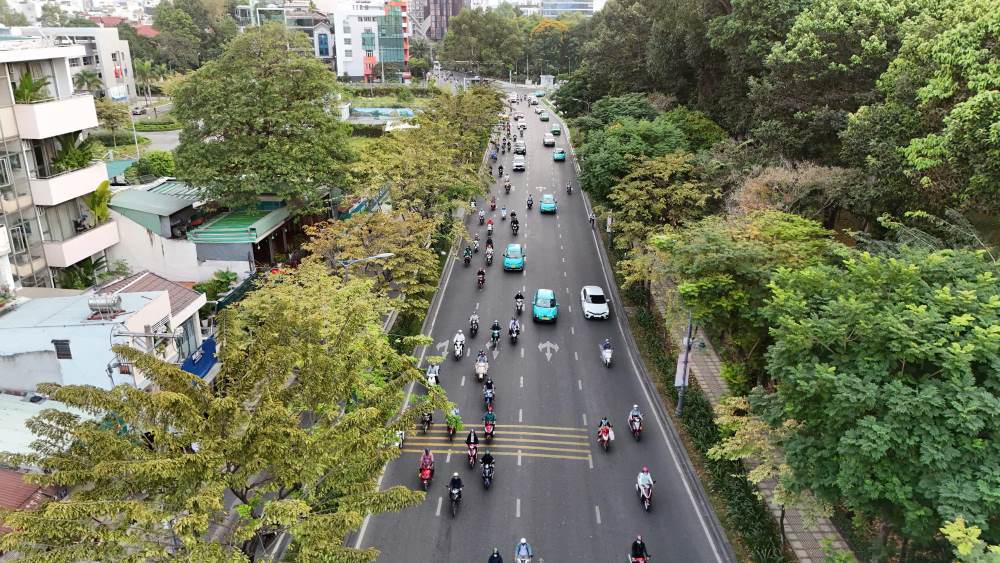 Sunny weather in the South. Photo: Anh Tu