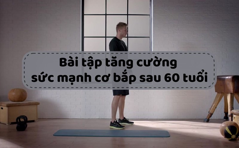 Muscle strengthening exercises after 60 years old