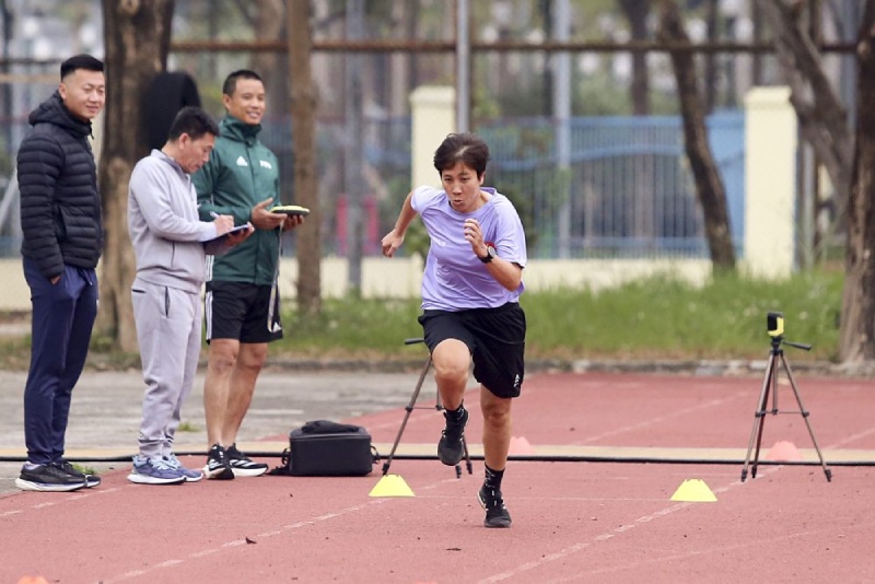 83 referees passed the physical test. Photo: VFF