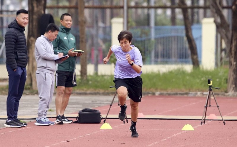 83 referees passed the physical test. Photo: VFF