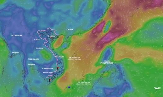 Dự báo diễn biến thời tiết xấu 2 ngày tới do không khí lạnh