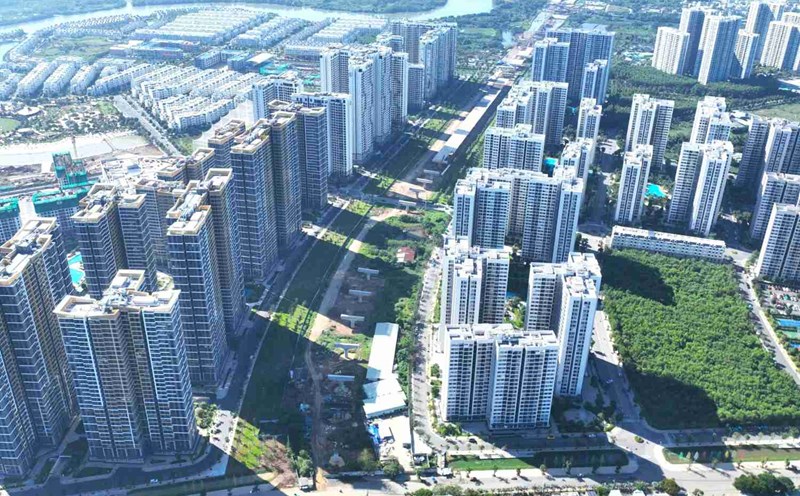 More than 33,000 billion VND invested in housing projects in Thu Duc City according to the new planning. Photo: Anh Tu