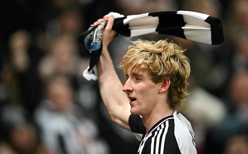 Newcastle played a perfect League Cup semi-final against Arsenal. Photo: AFP