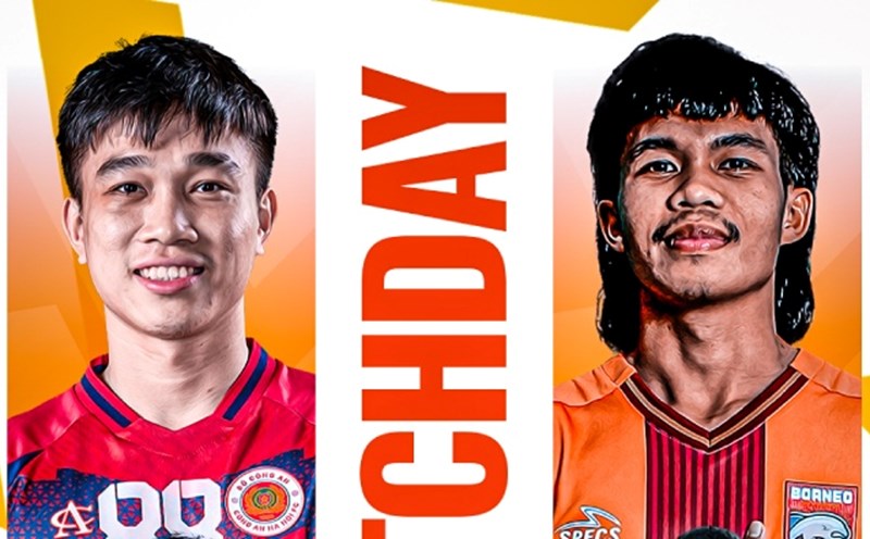 Hanoi Police welcome the Indonesian representative at the Southeast Asian Cup C1. Photo: ASEAN United