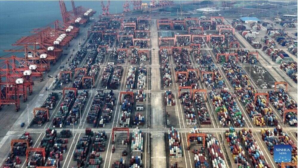 Port in Guangxi, China. Photo: Xinhua
