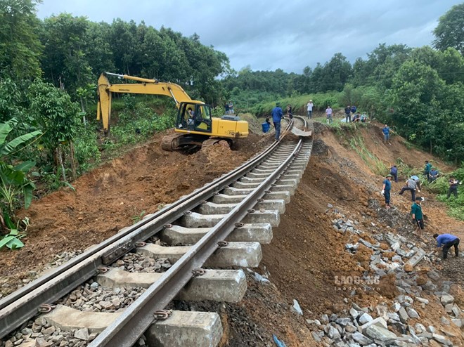Hanoi - Lao Cai Railway. Illustrative photo: Dinh Dai