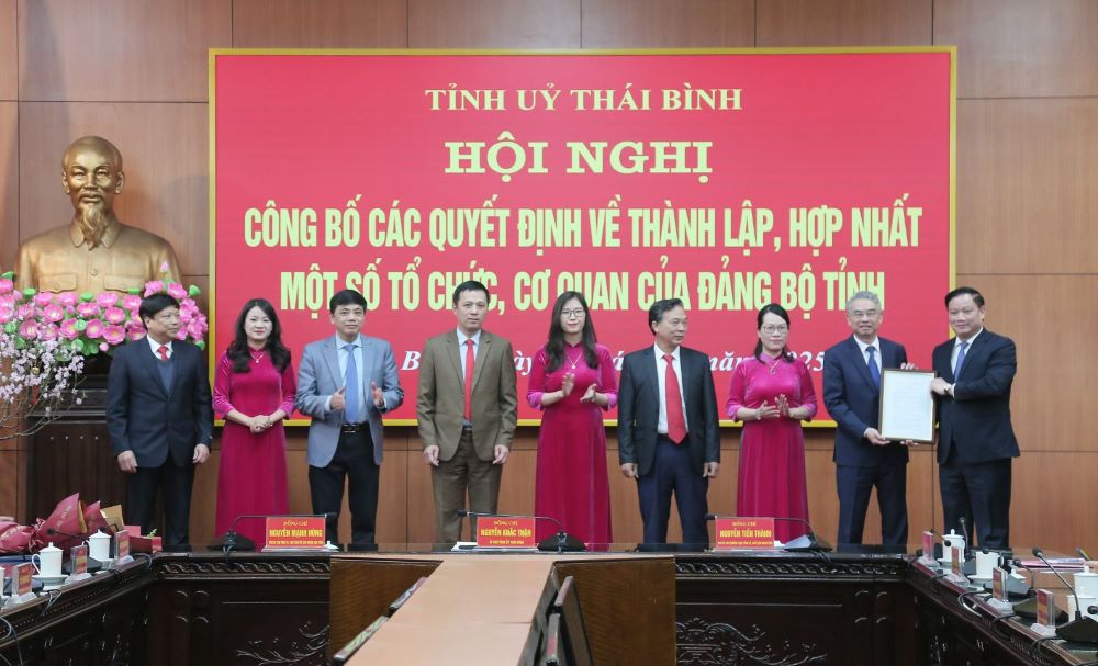 Bí thư Tỉnh ủy Thái Bình 