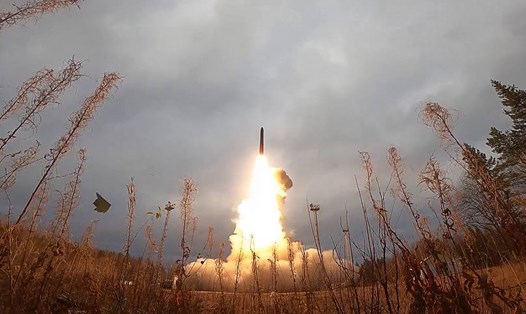 Nga tuyên bố có thể sử dụng vũ khí hạt nhân nếu đồng minh Belarus bị tấn công. Ảnh: Bộ Quốc phòng Nga